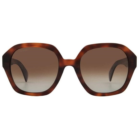 New Authentic Rag & Bone Brown Gradient Square Ladies Sunglasses RNB1063/S 0086/ - Picture 1 of 5
